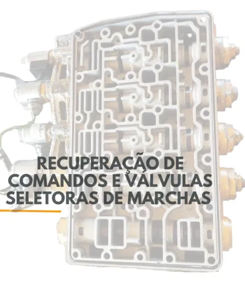 Imagem do Produto: Recuperação de Comandos e Vávulas Seletoras de Marchas