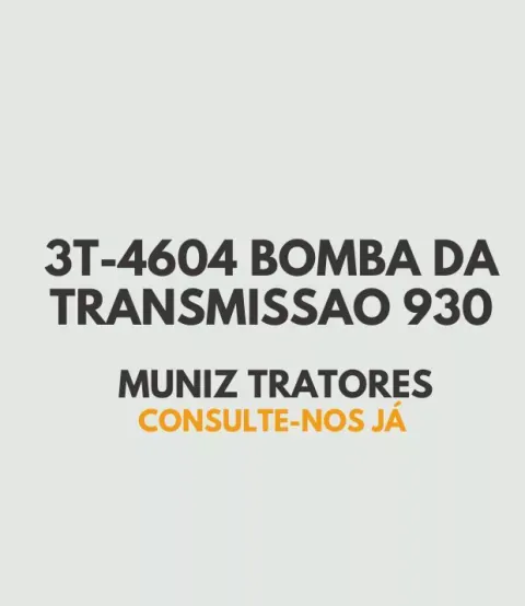 Imagem do Produto: 3T-4604 BOMBA DA TRANSMISSAO 930T, TRANSMISSAO CANADENSE